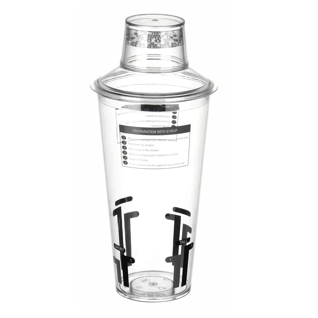 Polycarbonate Shaker 700 ml - Lunaz Shop