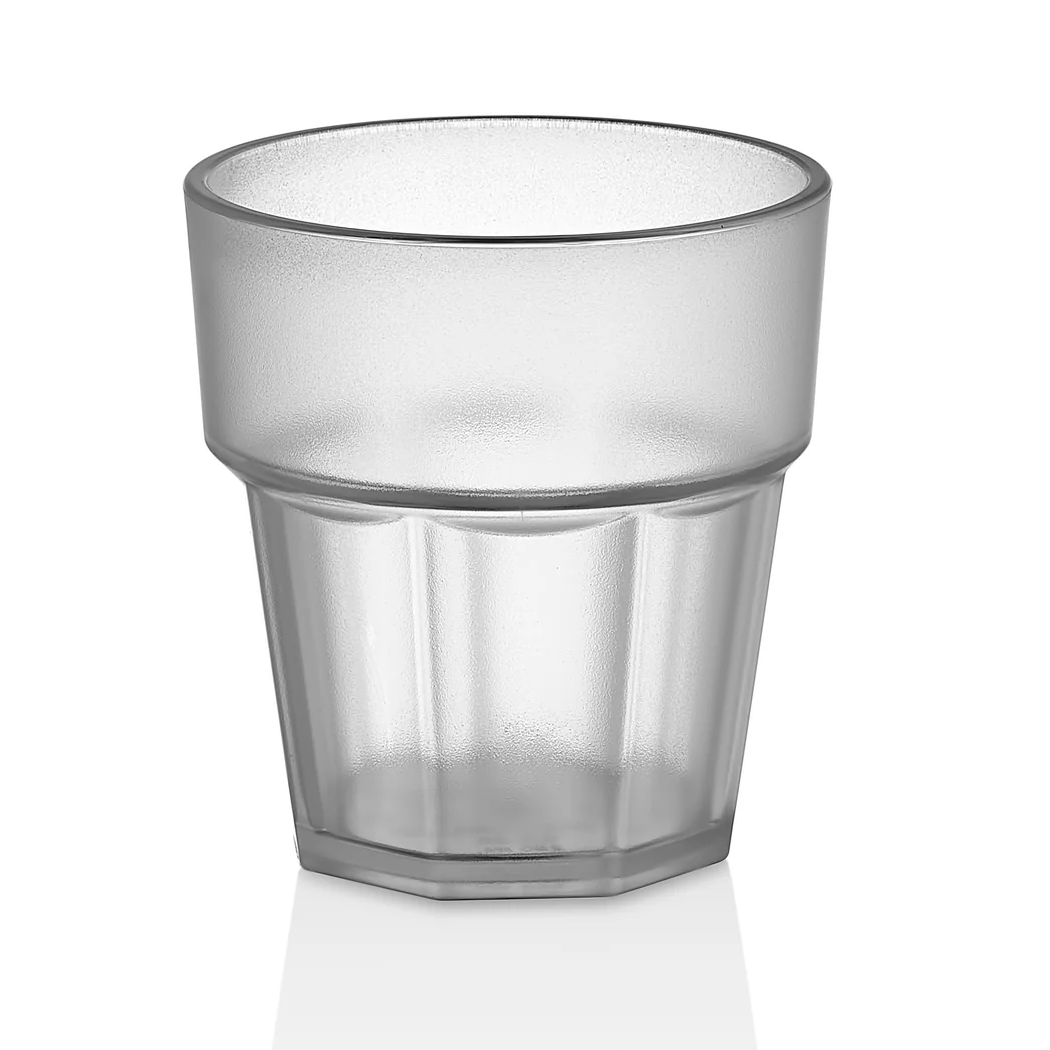 Polycarbonate Water Tumbler 250 ml Frosty Finish - Lunaz Shop