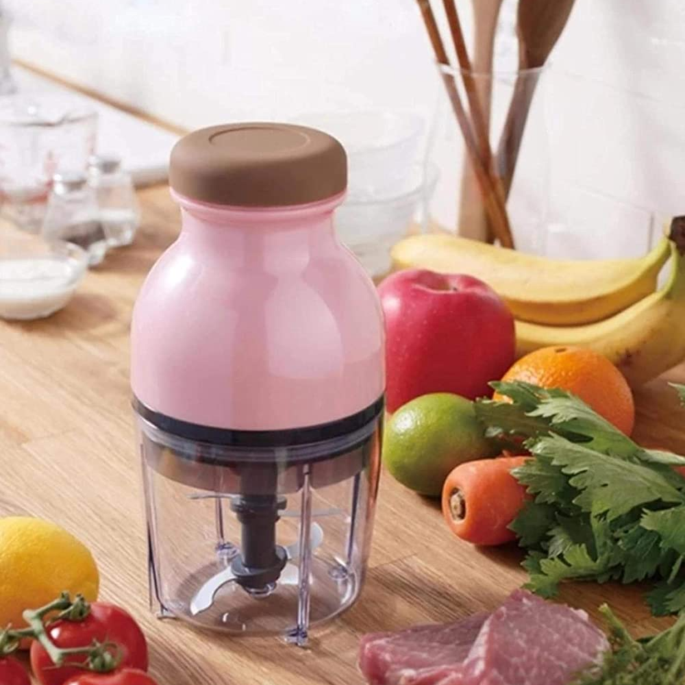 Powerful electric chopper with multi blades - Lunaz Shop