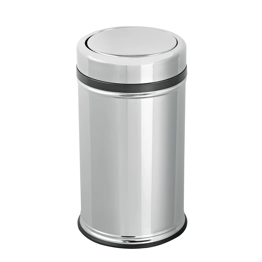 Practical Cover Dust Bin Stainless steel 45 L - Lunaz Shop