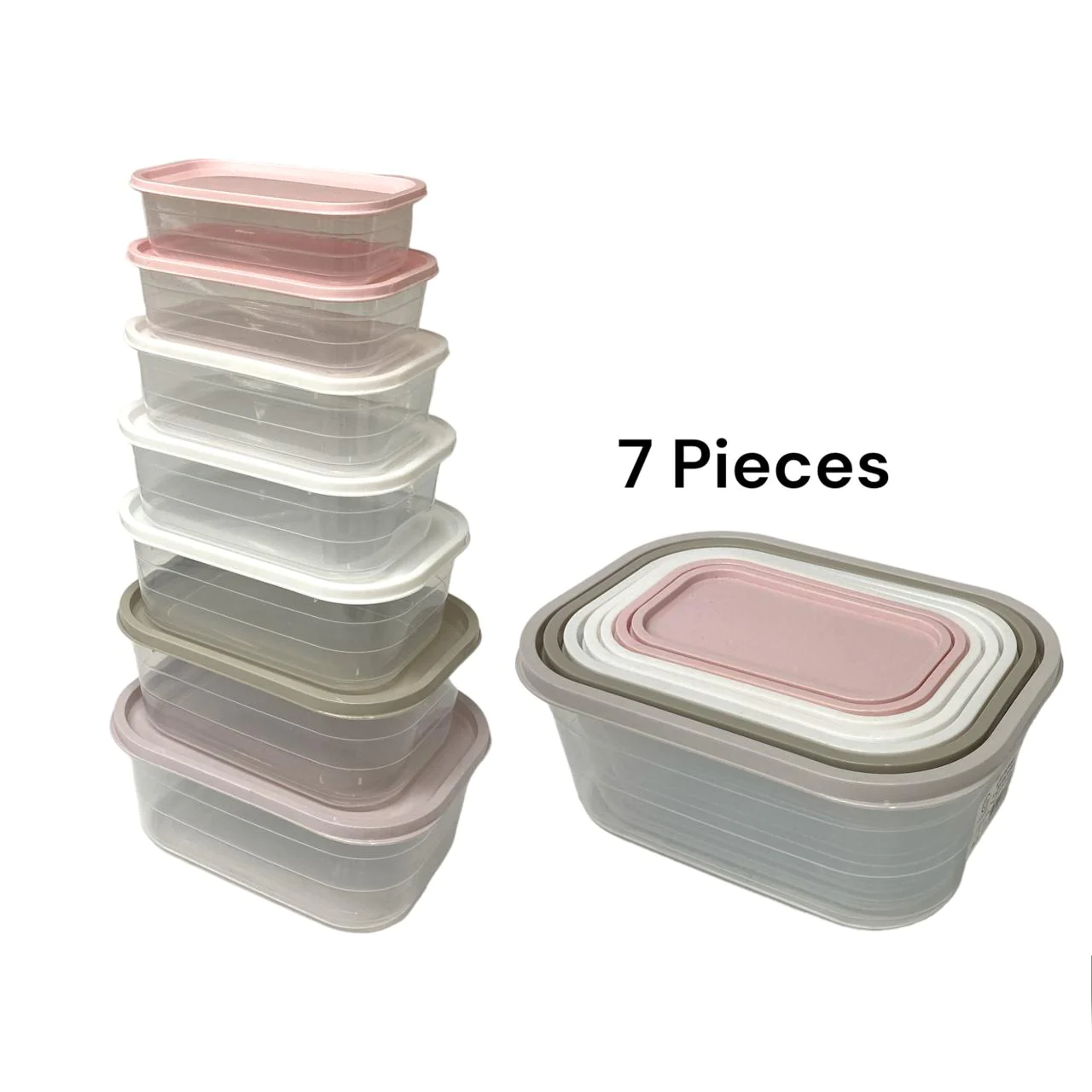 Probox Rectangular Food Storage Set of 7 - Lunaz Shop