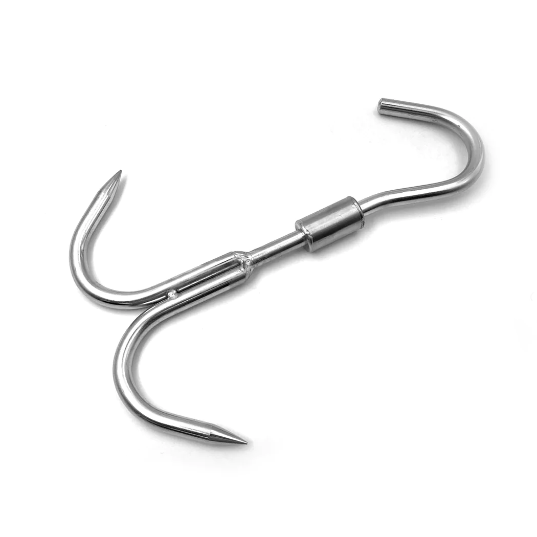 Prof Stainless Steel Rotating Meat Hanger 25 cm - Lunaz Shop