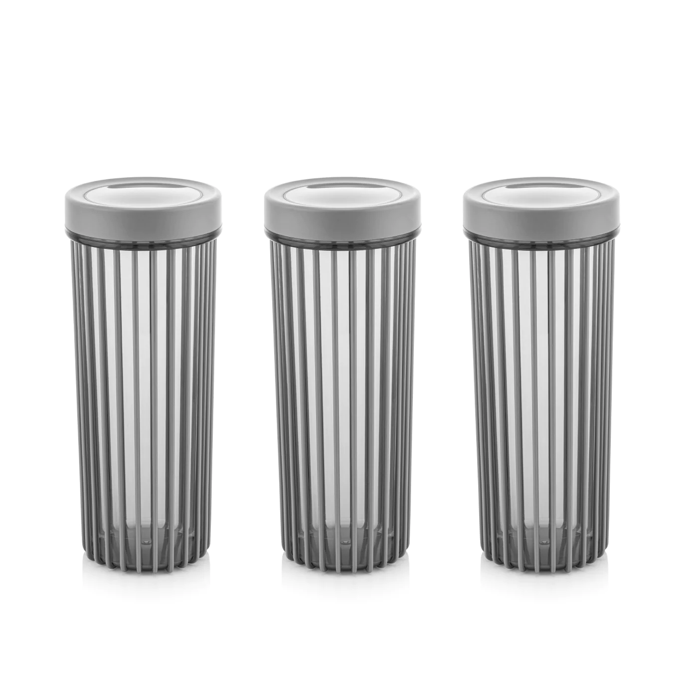 Set of 3x1700 ml Linea Round Food Storage Container - Lunaz Shop