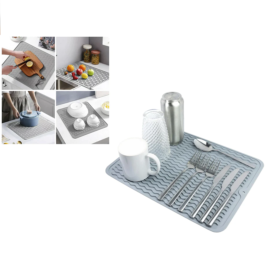 Silicone Drying Mat 40 x 30 cm - Lunaz Shop