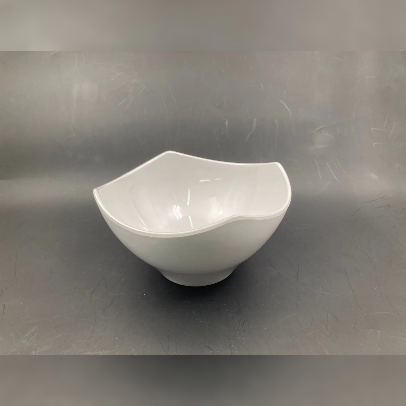 Square Footed Deep Melamine Salad Bowl 20.2 cm - Lunaz Shop