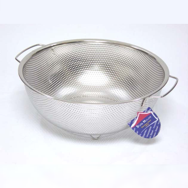 Stainless Steel punching colander 31.5 cm - Lunaz Shop