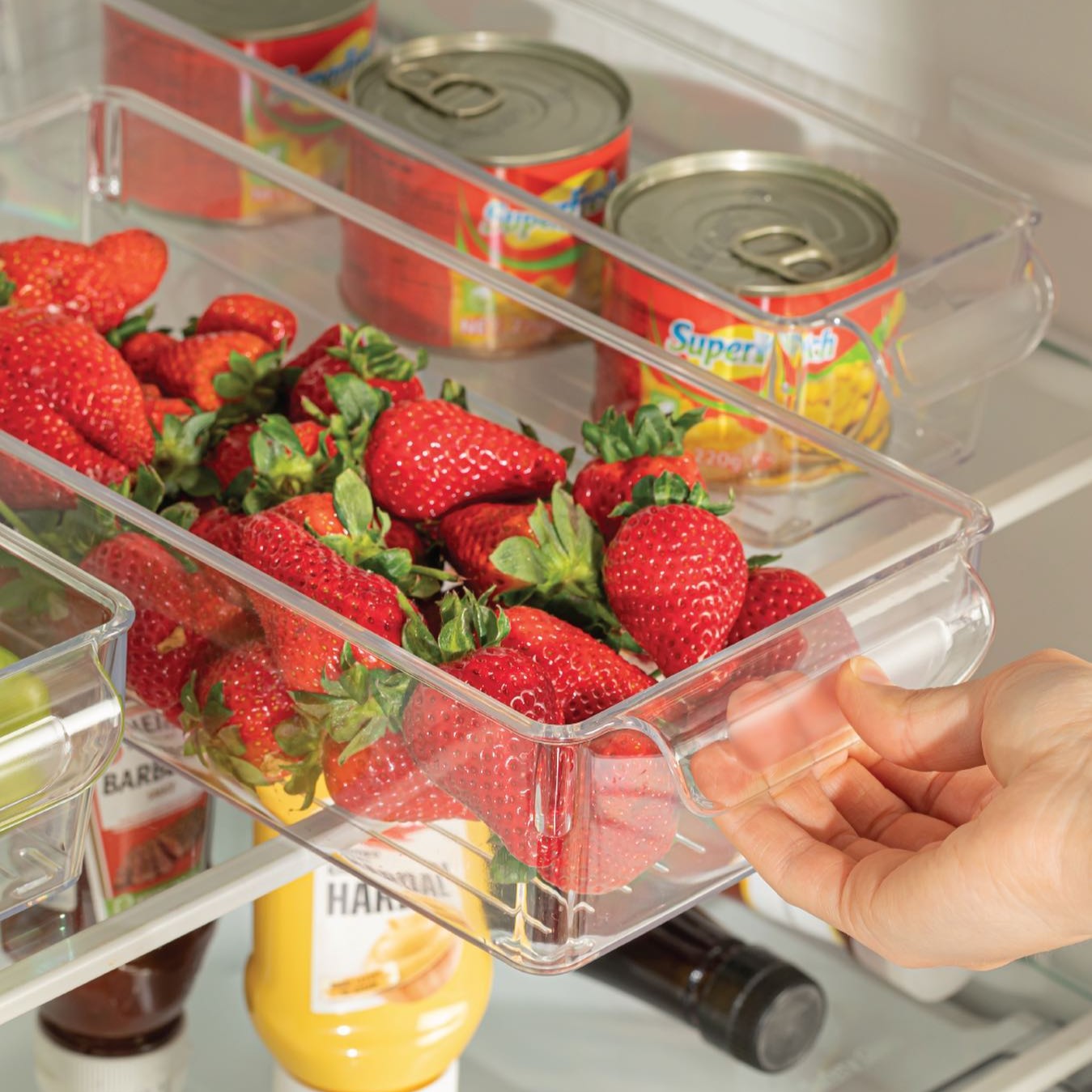 Ultra Clear Ref Organizer 15x32.5x10cm - Lunaz Shop