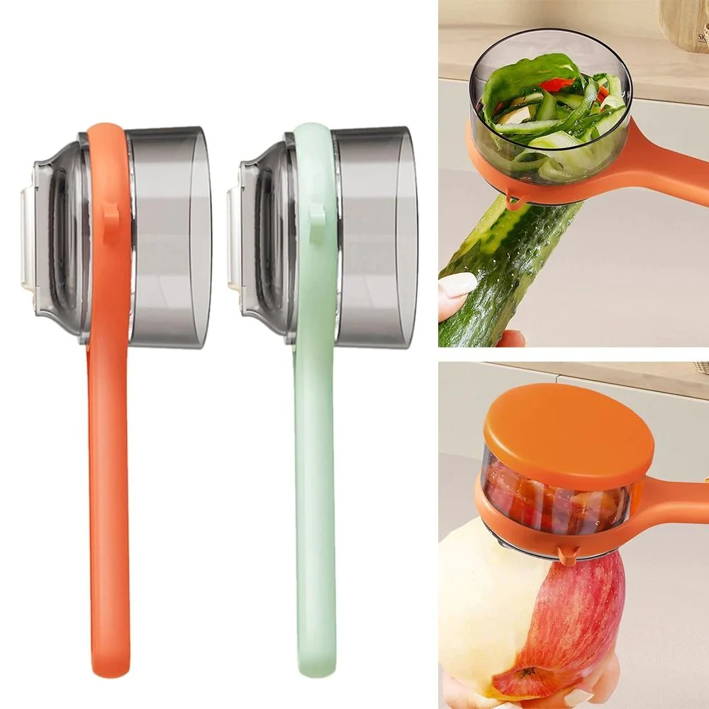Vegetable and Fruit Peeler with Storage Box - Lunaz Shop