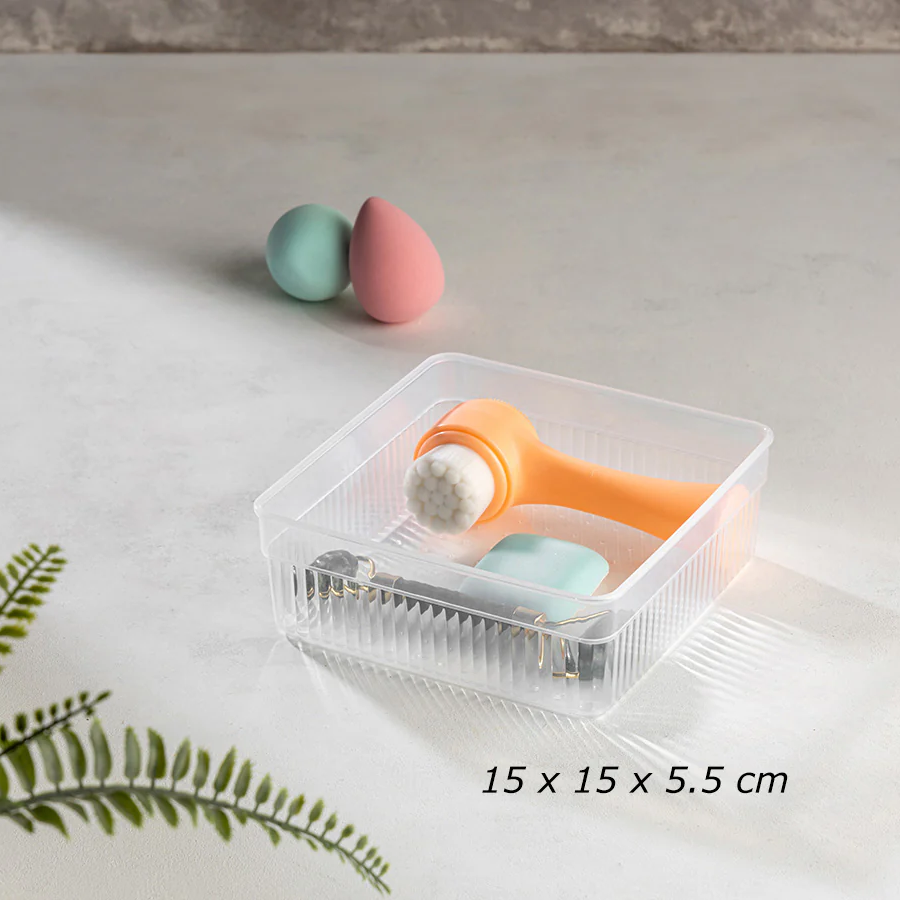 Transparent Drawer Organizer 15x15 cm