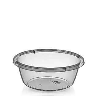 1 lt Transparent Round Basin