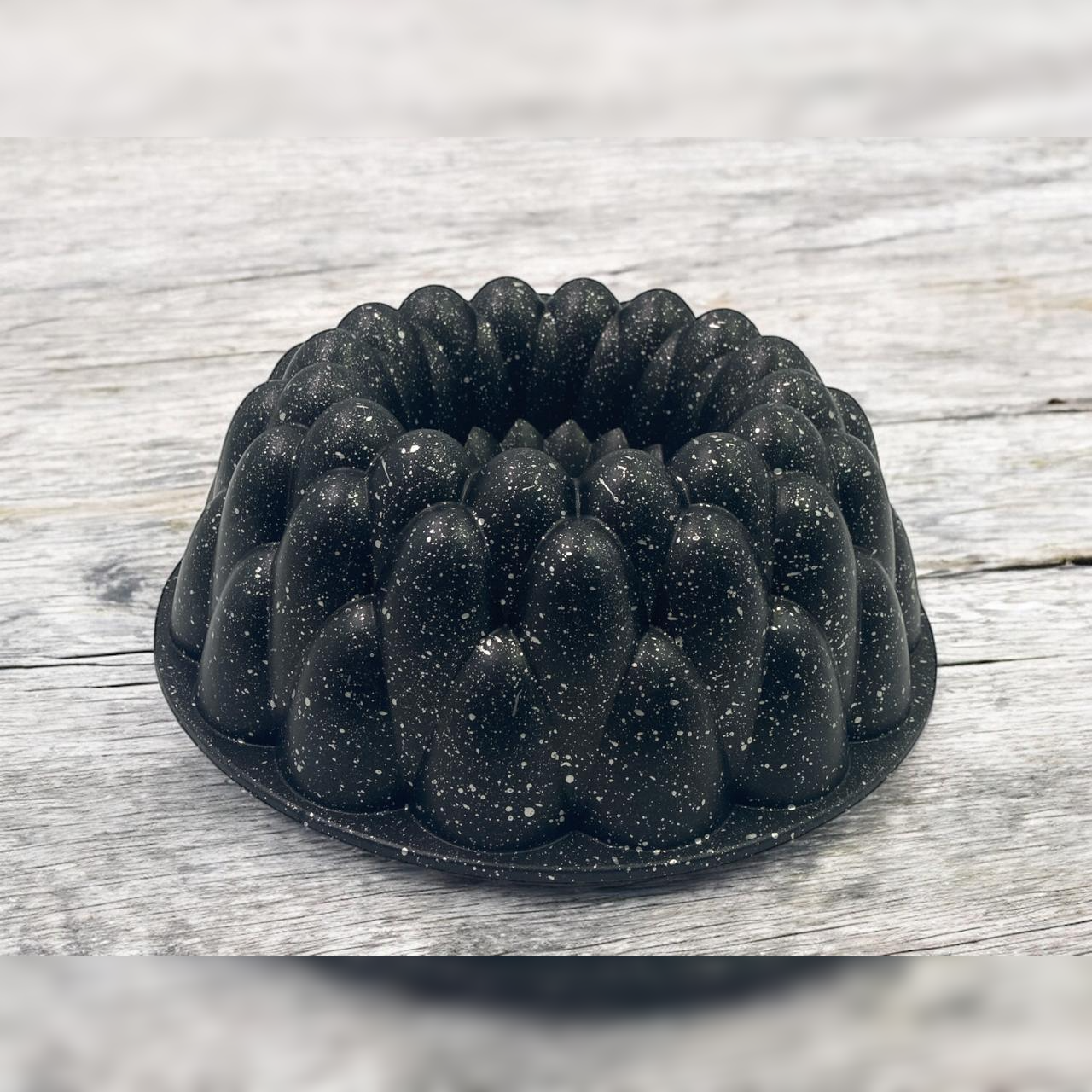 DOSTHOFF CAST ALUMINIUM GRANITE COATED BUNDFORM CAKE PAN