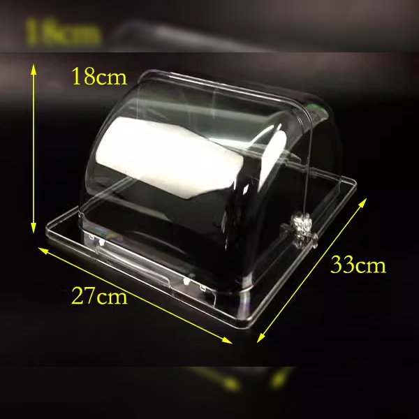Medium Polycarbonate Roll Top Cover GN 1/2 - Narrow