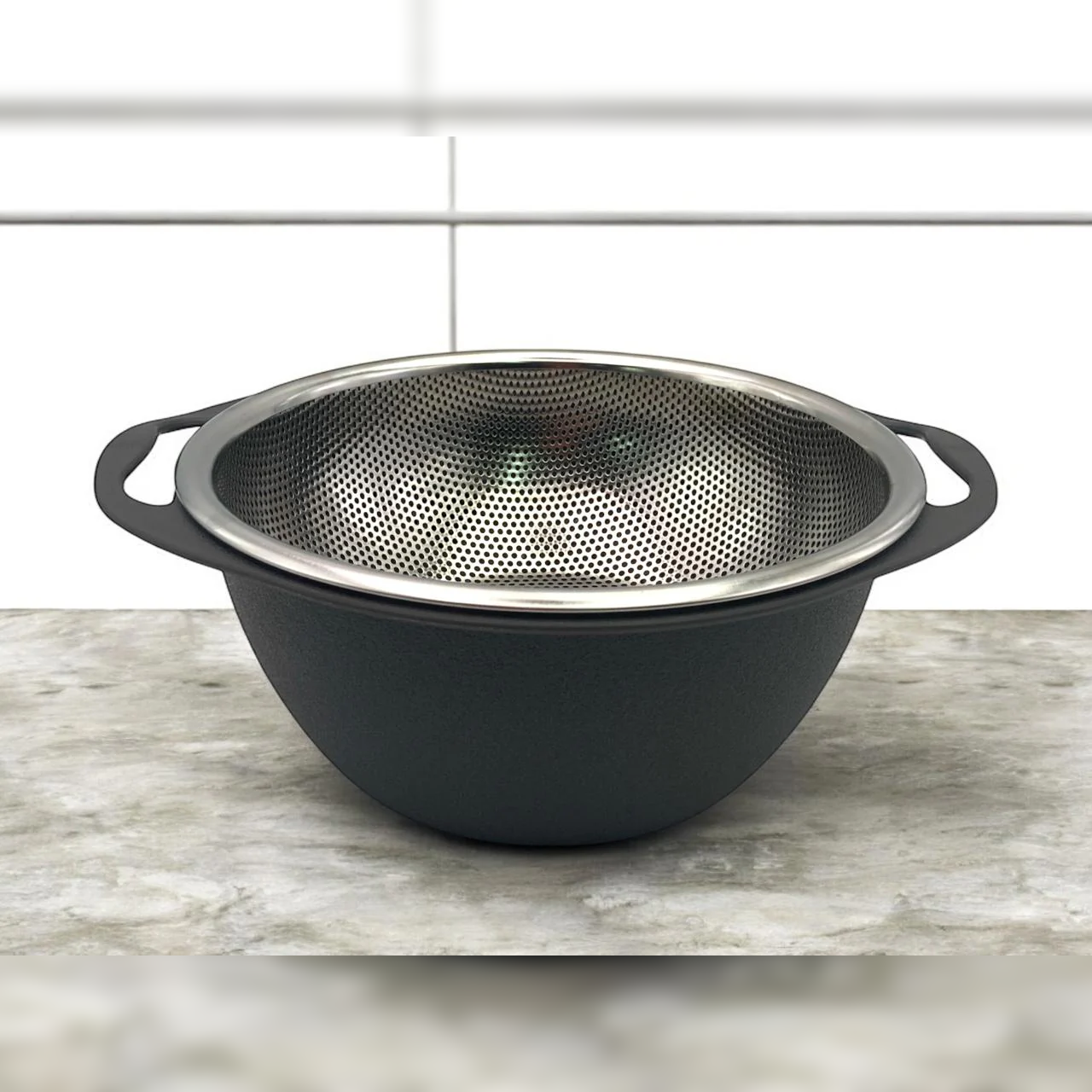 Dosthoff SS Strainer with ABS Plastic Bowl 22 cm