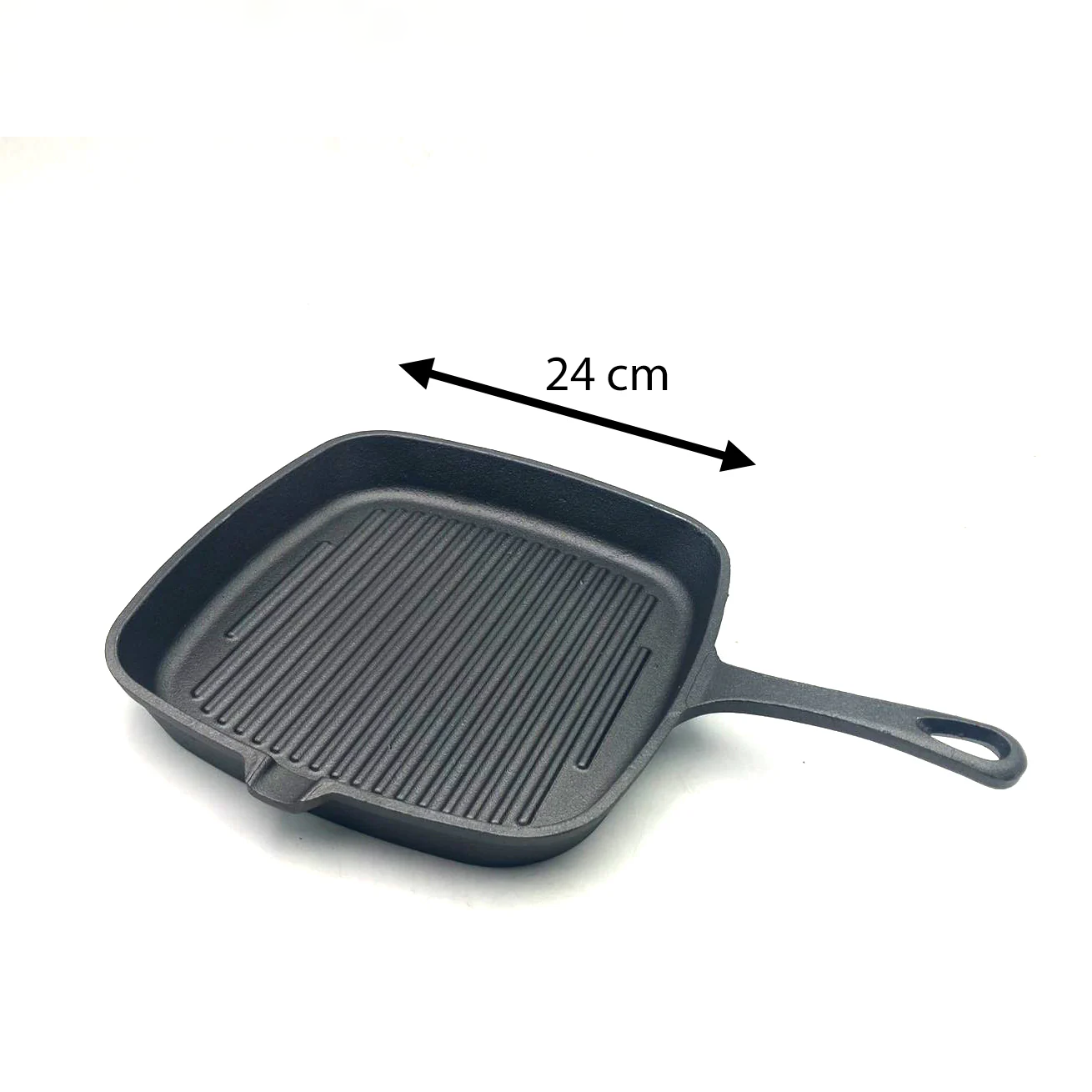 Cast Iron Squared Grill Pan 24 cm