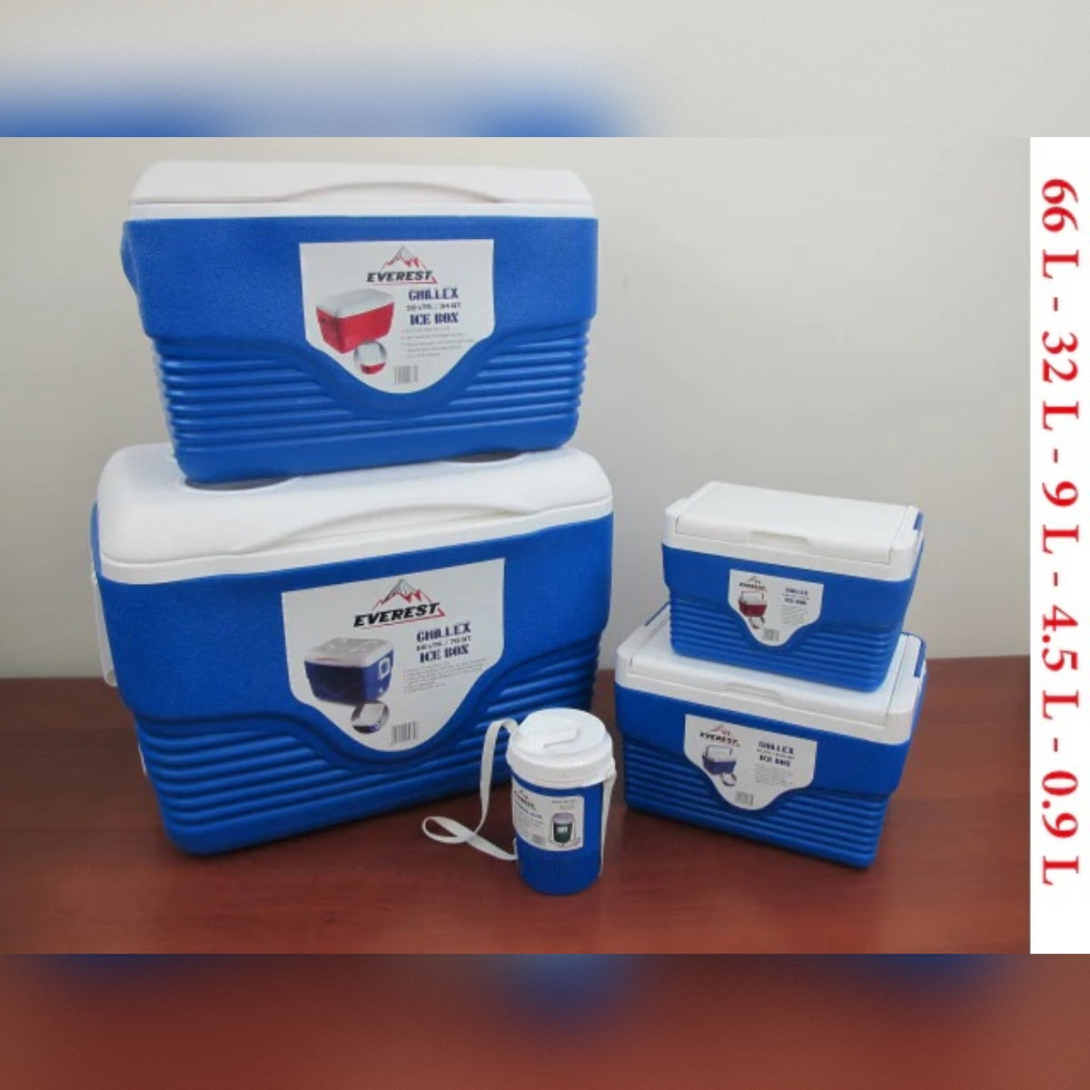 Everest 5 Pieces Cooler Box Set