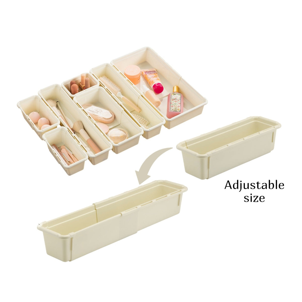 MiniMax Foldable Modular Drawer Organizer Size 3