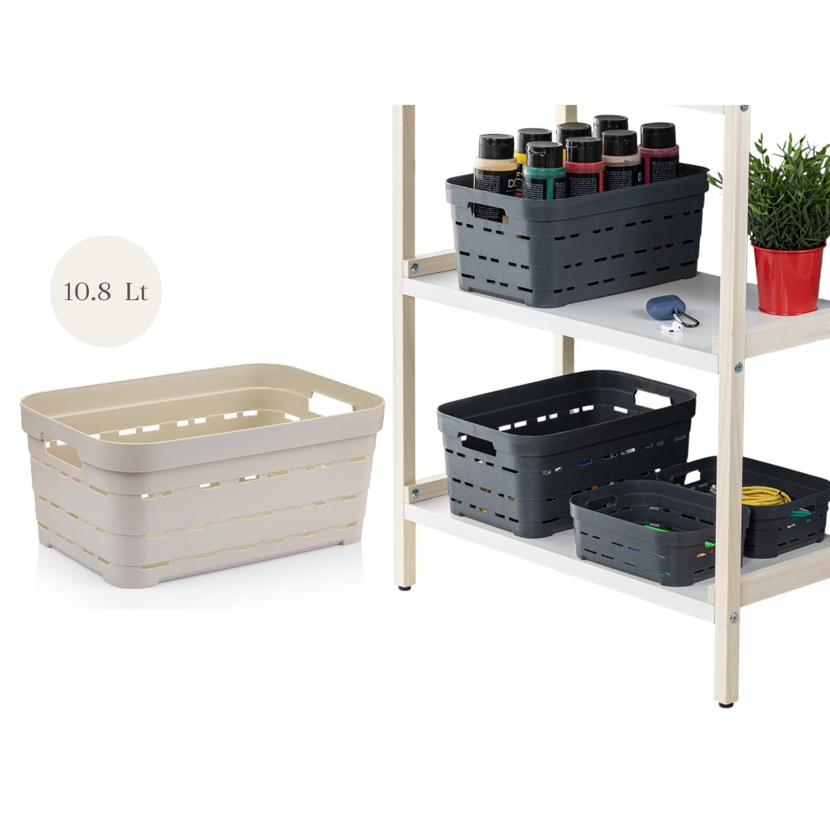 Pyramid Basket 10.8 Lt