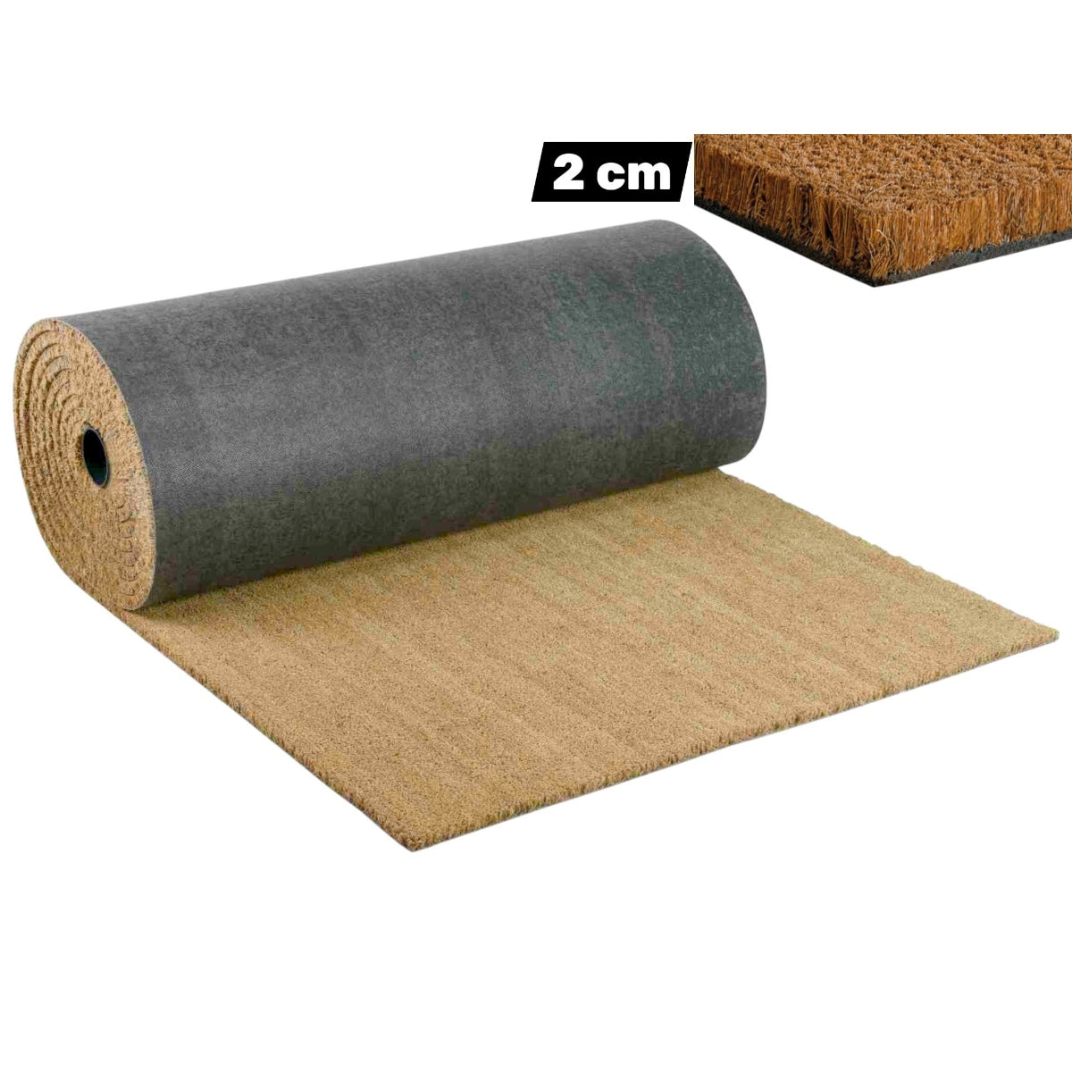 Doormat Full Roll For Professionals 12x1 m thickness 2 cm