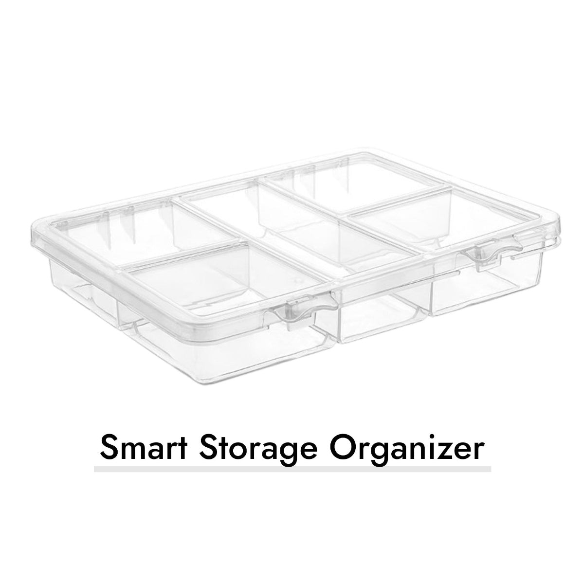 Smart Storage Box Organizer with Connected Cover