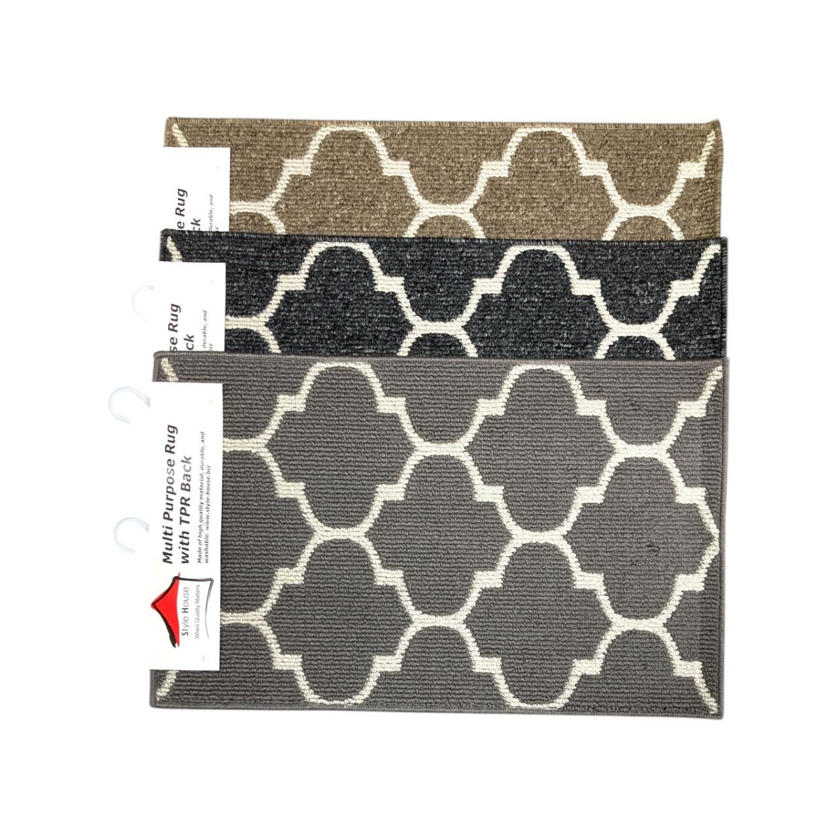 Multi purpose rug with TPR back 80x50 cm