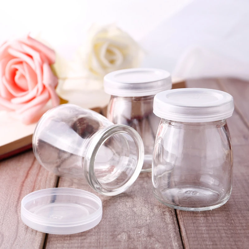 Small Glass Jar X3 - Lunaz Shop