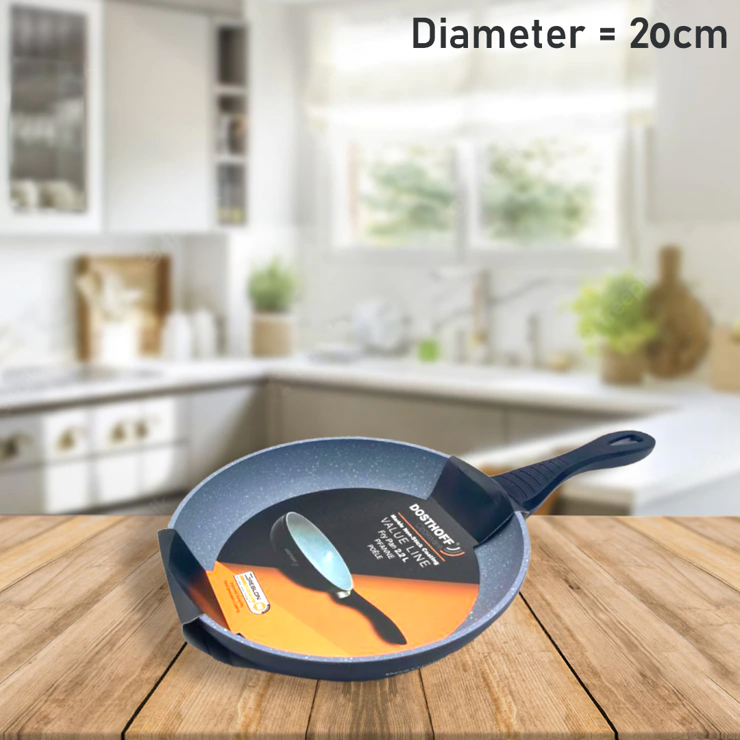 DOSTHOFF VALUE FRYING PAN BLACK 20 CM - Lunaz Shop