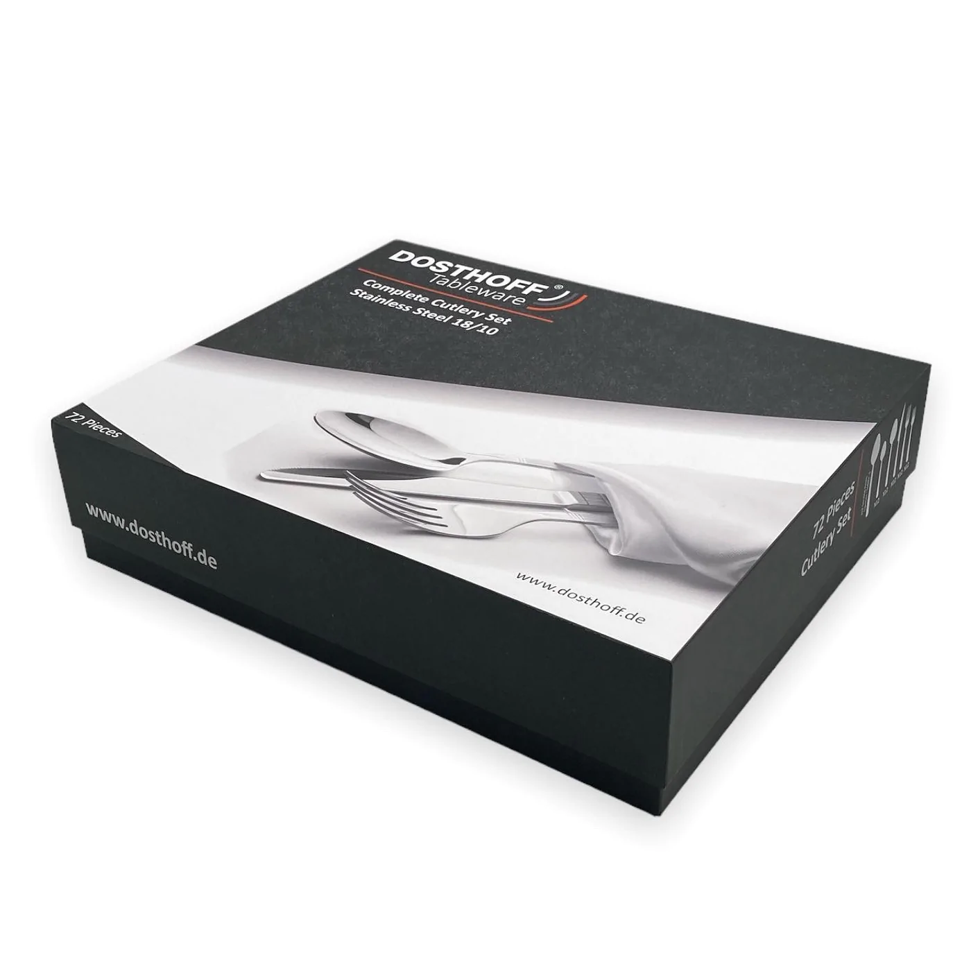Dosthoff 72 pieces "Vogue" Cutlery Set SS 18-10 - Lunaz Shop