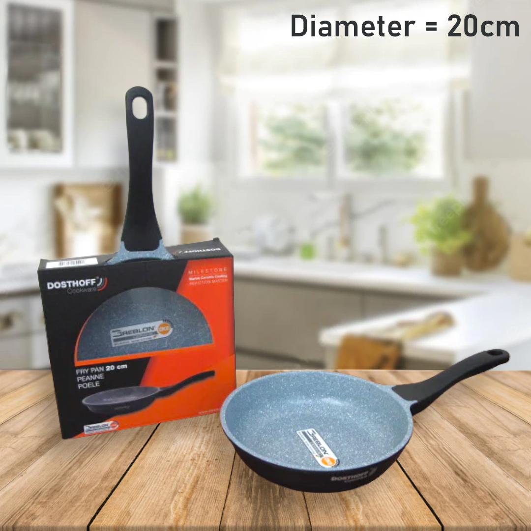 DOSTHOFF INDUCTION MASTER FRYING PAN BLACK 20 CM - Lunaz Shop
