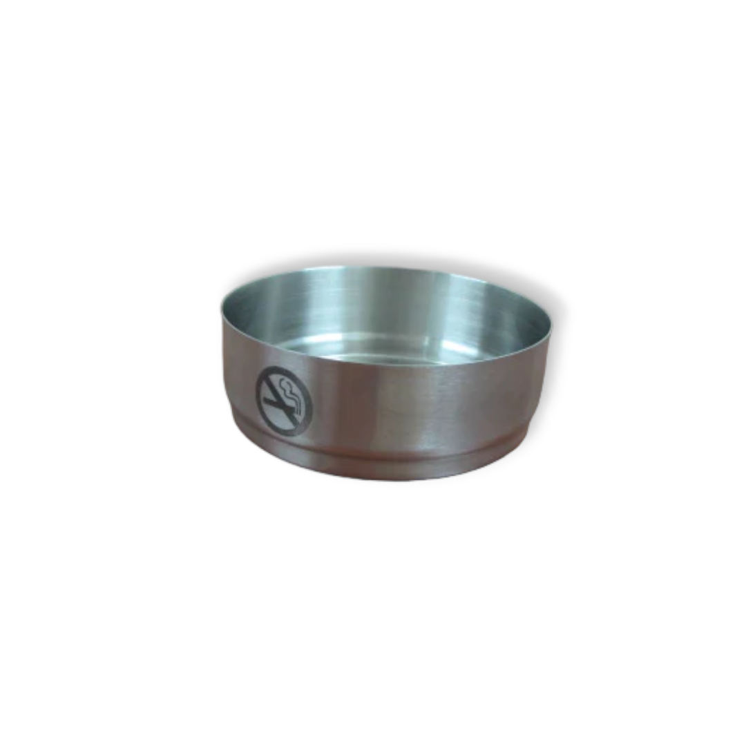 SS No Smoking logo Ashtray - Lunaz Shop