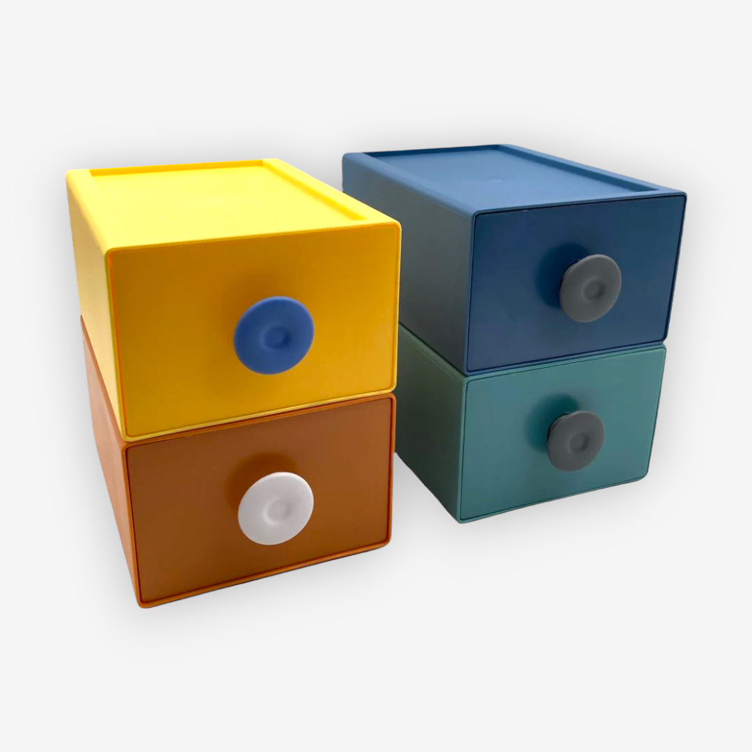 High Small Stackable Plastic Drawer - Lunaz Shop