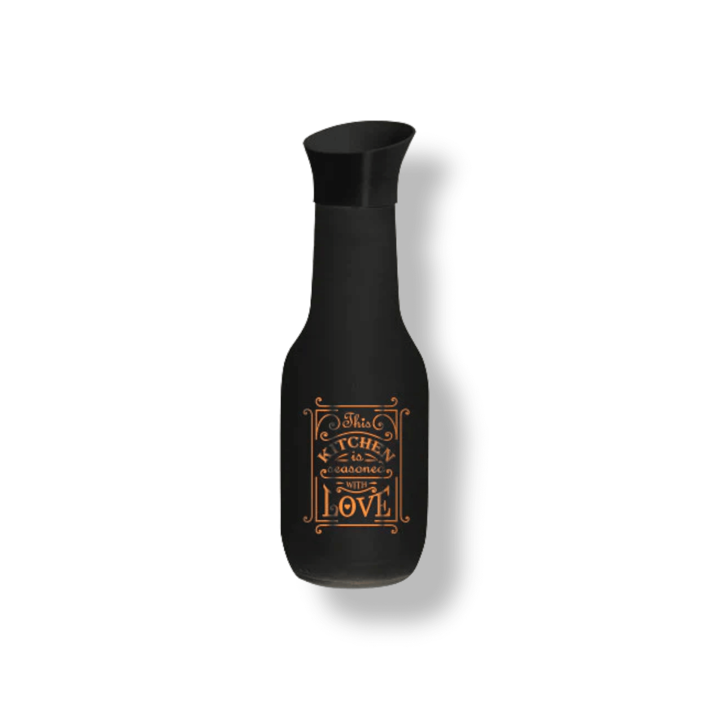 1 L Glass Black Colored Carafe - Lunaz Shop