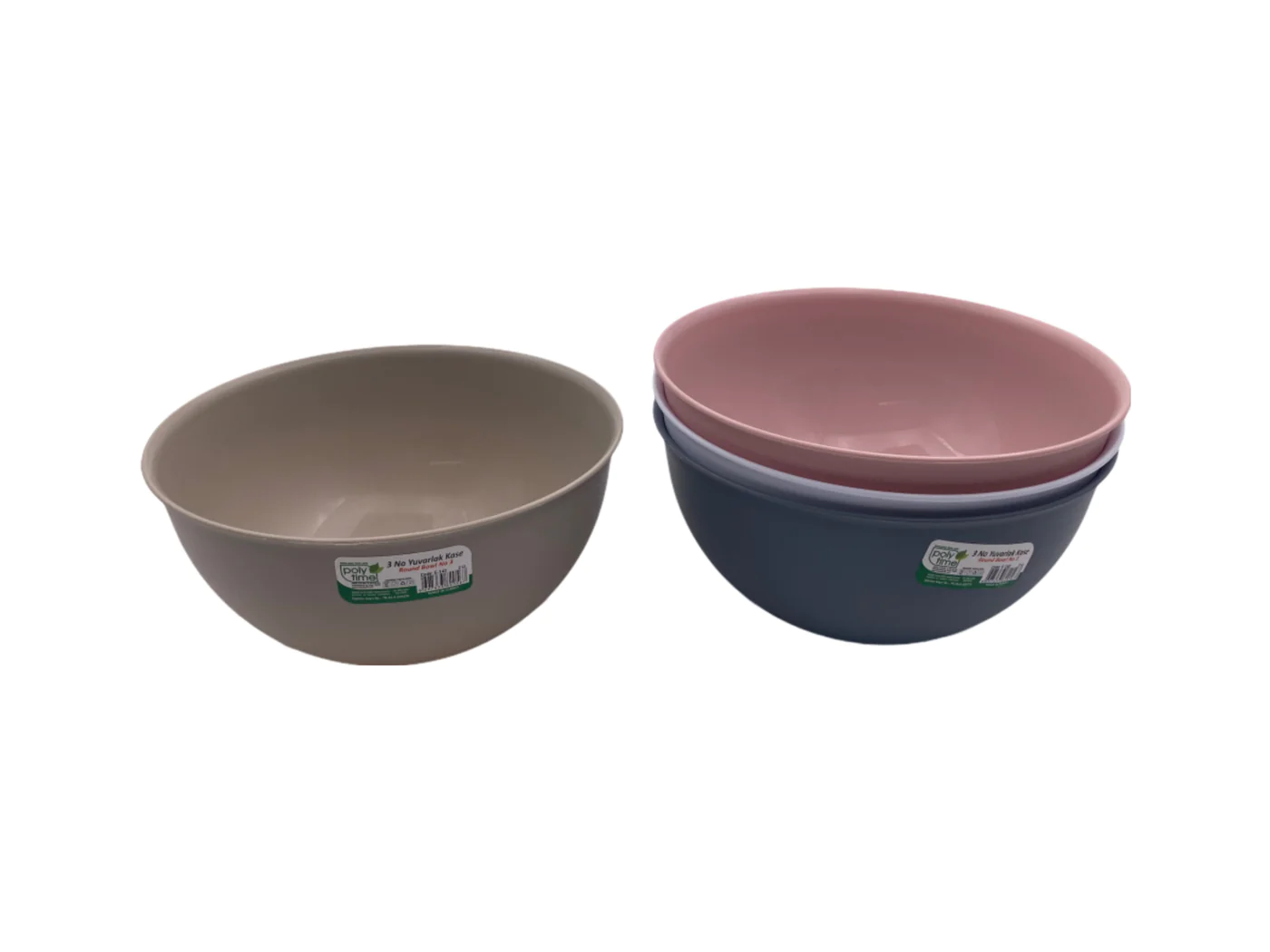 Colorful Round Bowl 2 Lt - Lunaz Shop