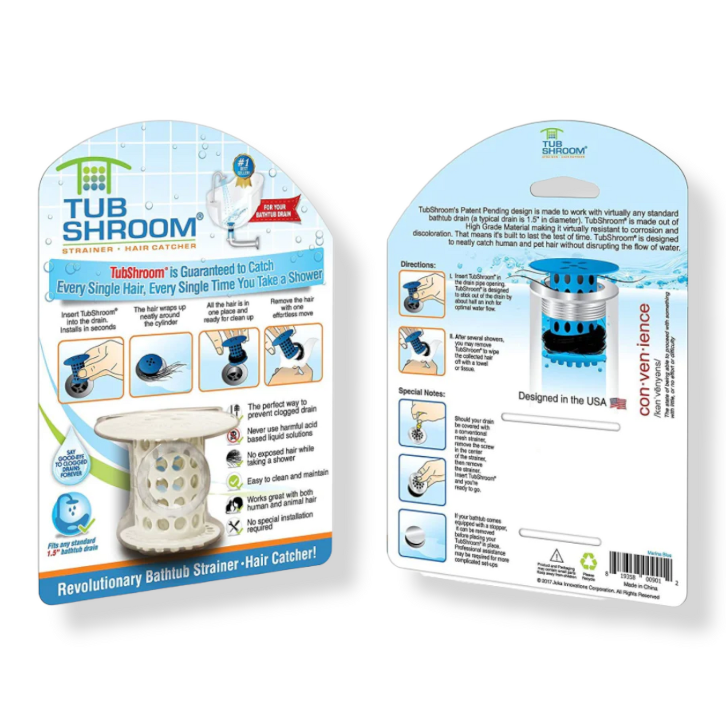 Tub shroom Strainer and Hair Catcher - Lunaz Shop