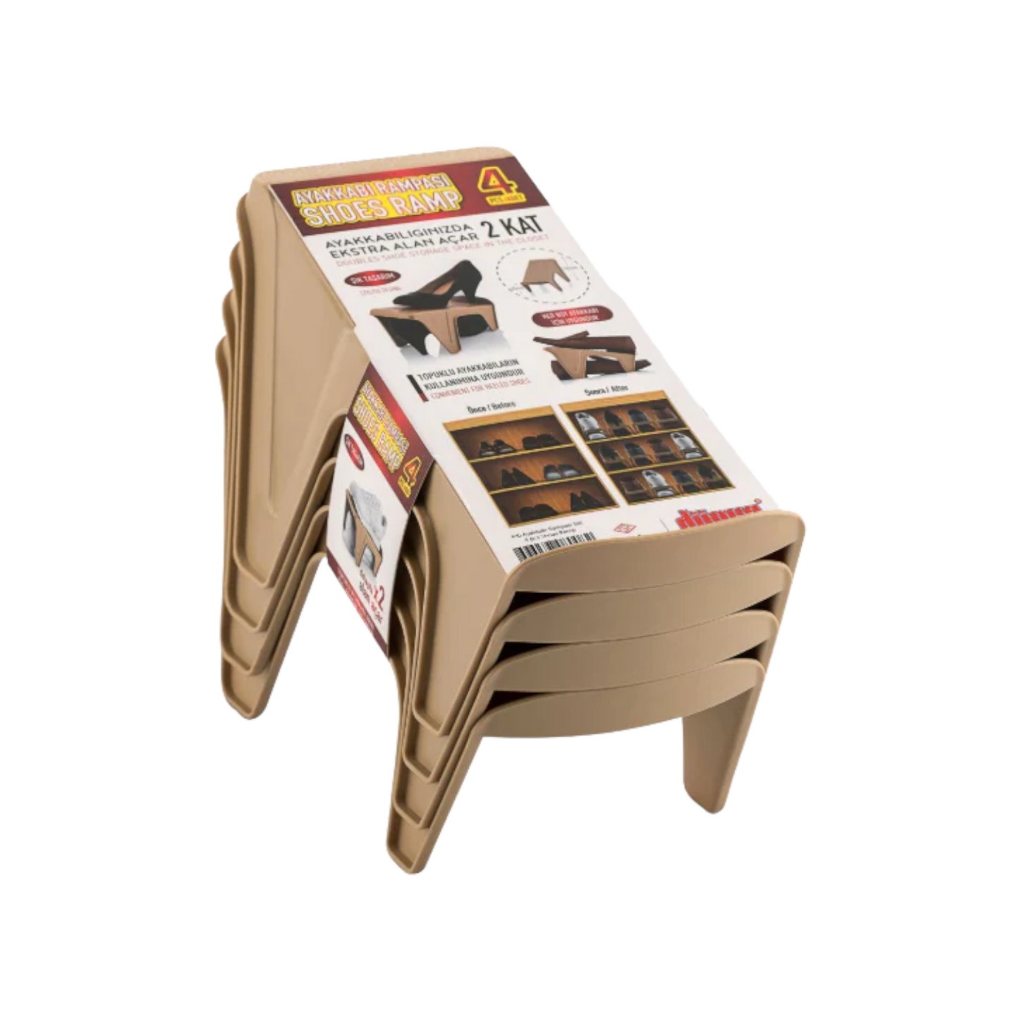 4 pcs Shoes Ramp Set - Lunaz Shop