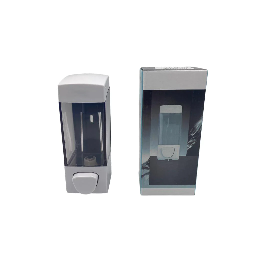 Plastic Wall mounted soap disposer 350 ml - Lunaz Shop