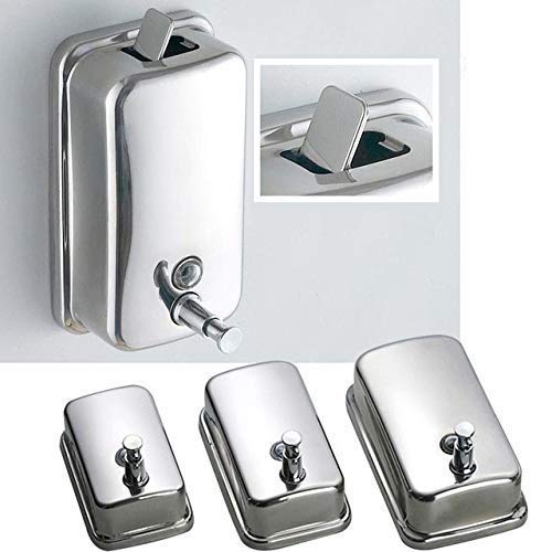 Wall mounted soap disposer Stainless steel - Lunaz Shop