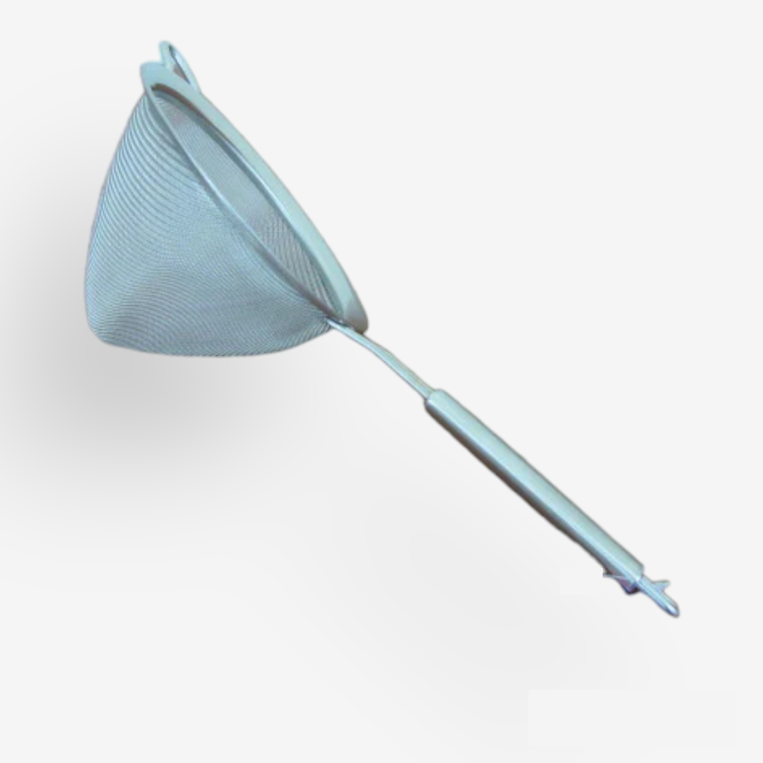 Stainless Steel Fine mesh conical strainer - Lunaz Shop