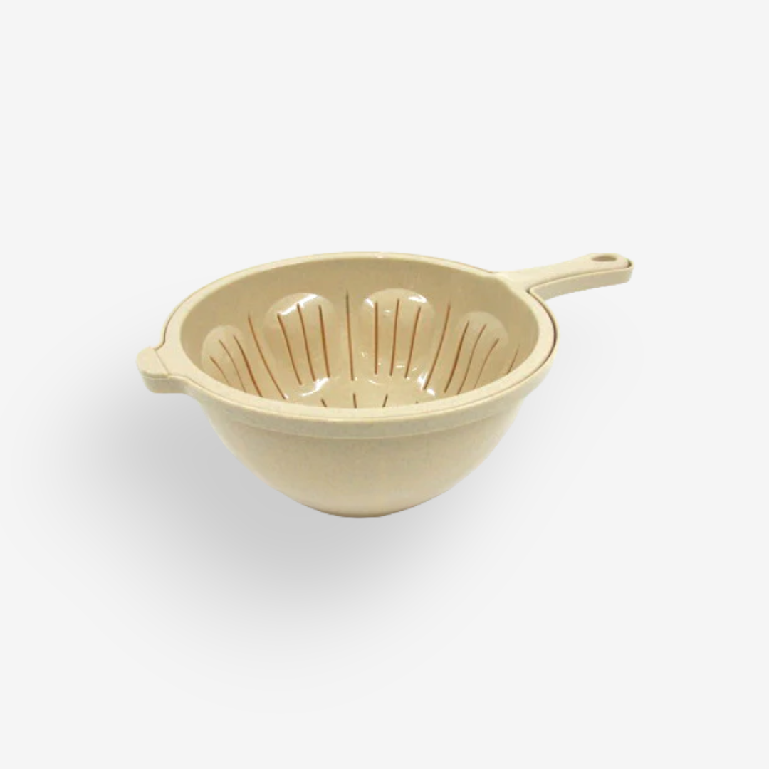 Plastic bowl and strainer set - Lunaz Shop