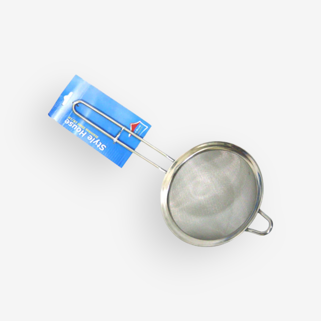 Fine Mesh Stainless Steel Strainer 14 cm - Lunaz Shop