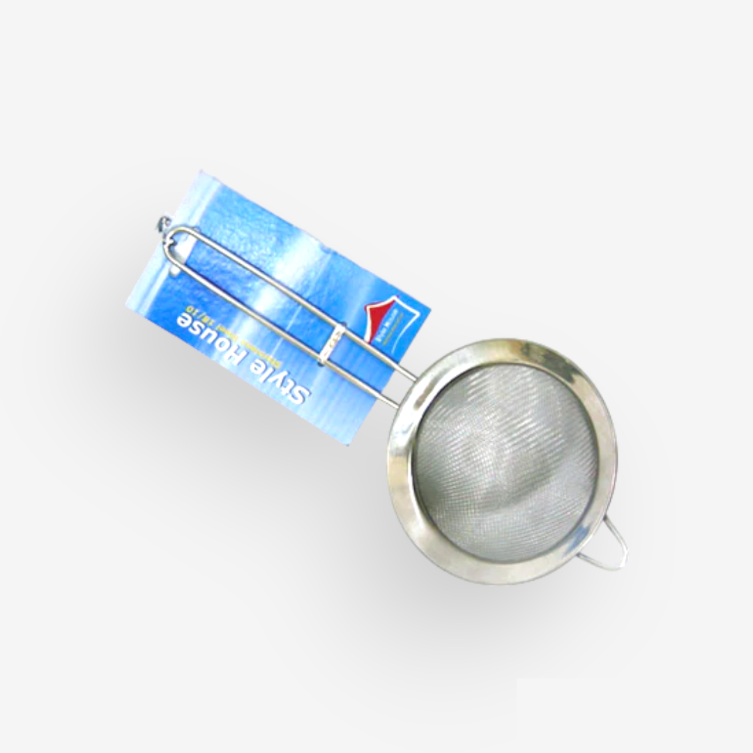 Fine Mesh Stainless Steel Strainer 10 cm - Lunaz Shop