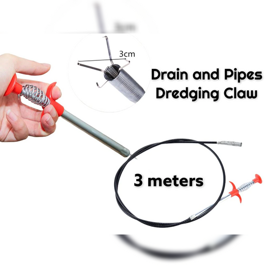 Drainer Cleaning Hook 3 meters - Lunaz Shop