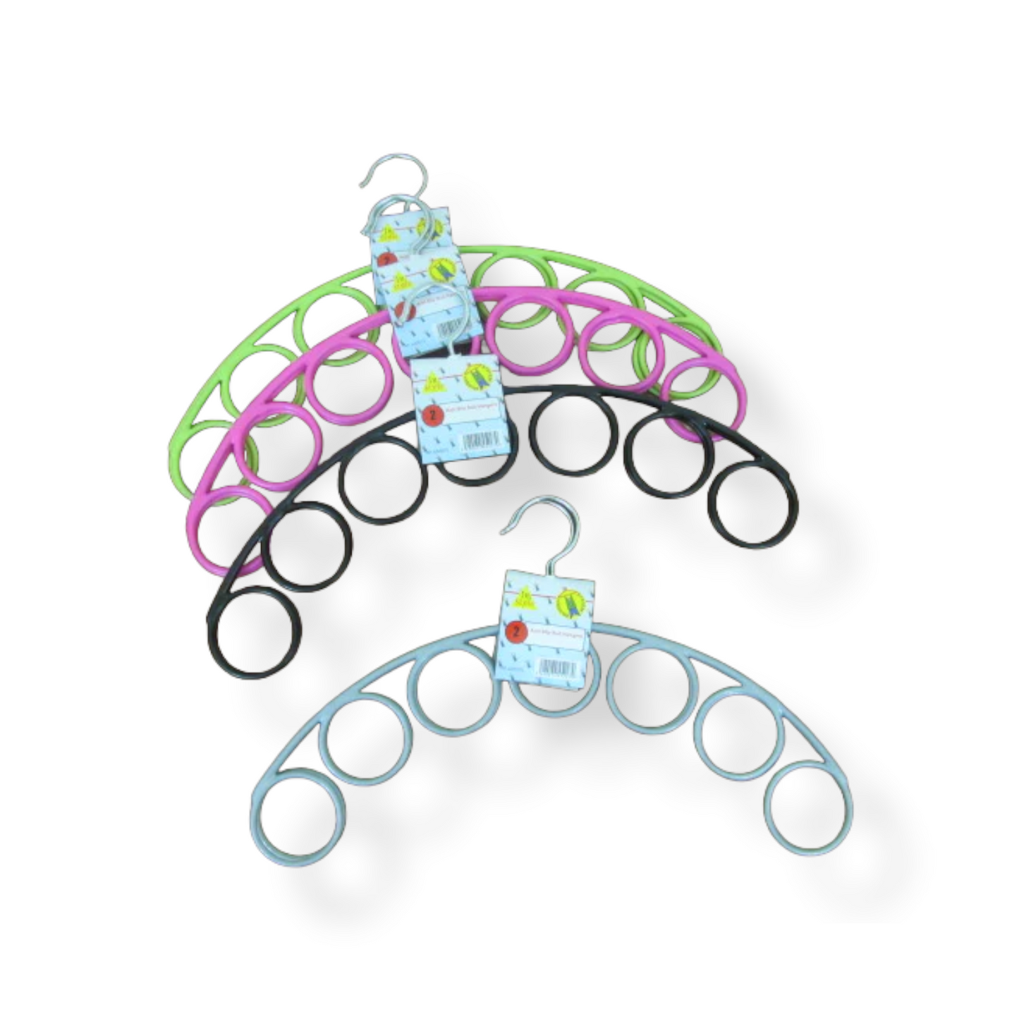 Set of 2 Non Slip Scarves Hanger - Lunaz Shop