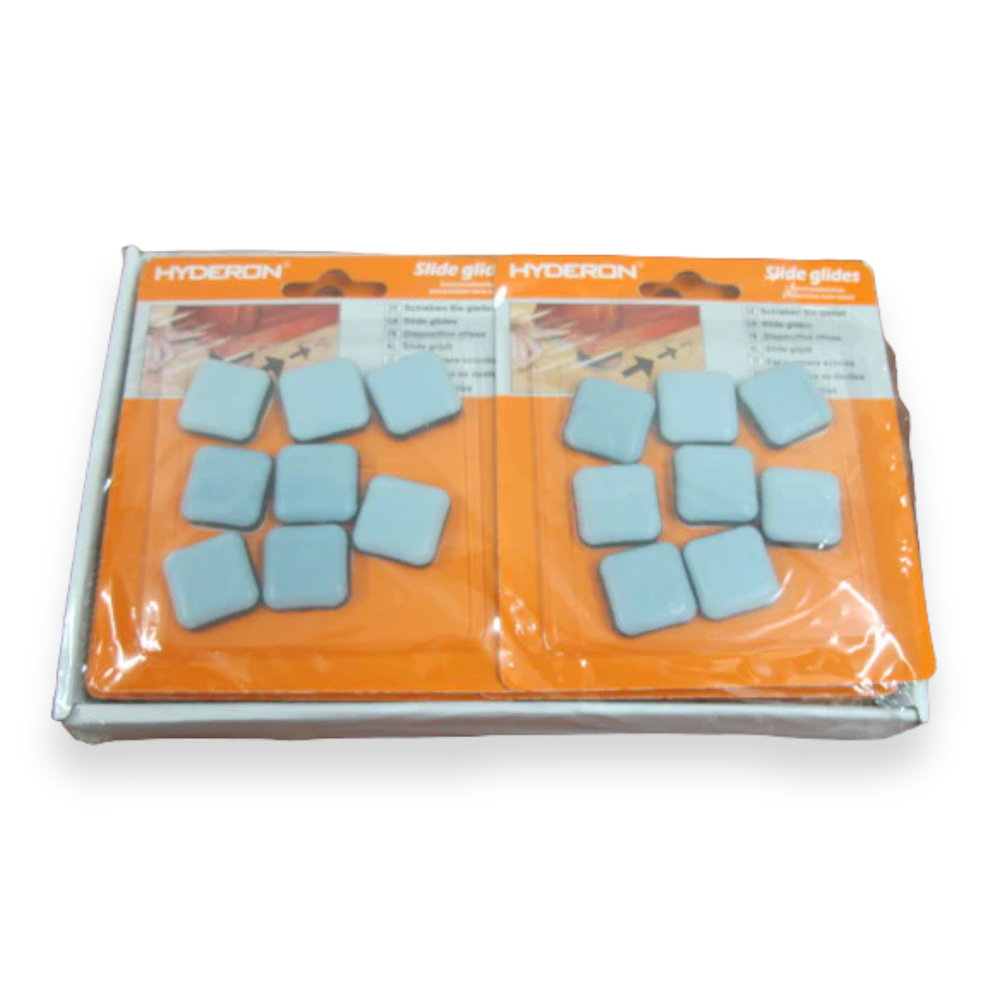 Small Square Furniture Sliders X8 - Lunaz Shop