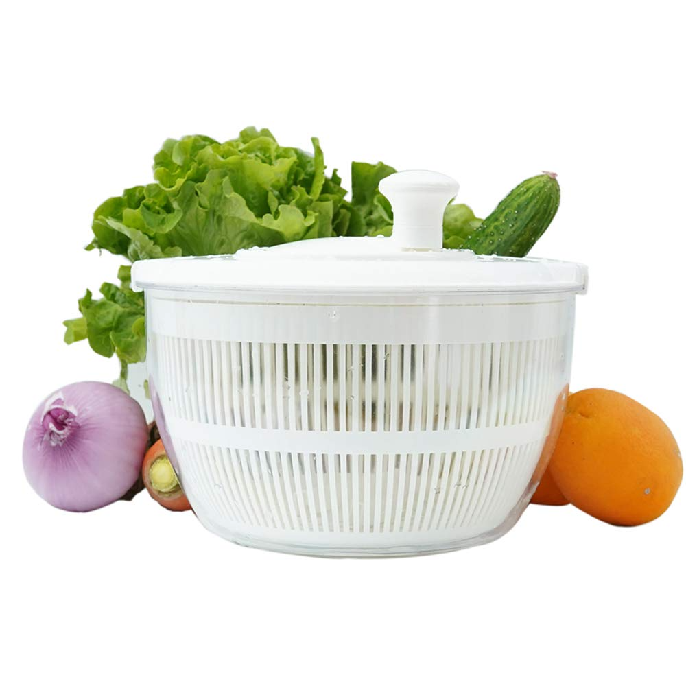 Jumbo Mighty Salad Spinner Acrylic Bowl - Lunaz Shop