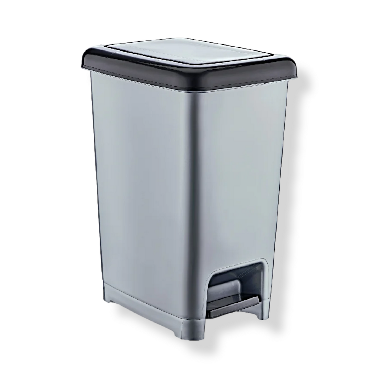 Slim Plastic Pedal Dustbin - Lunaz Shop