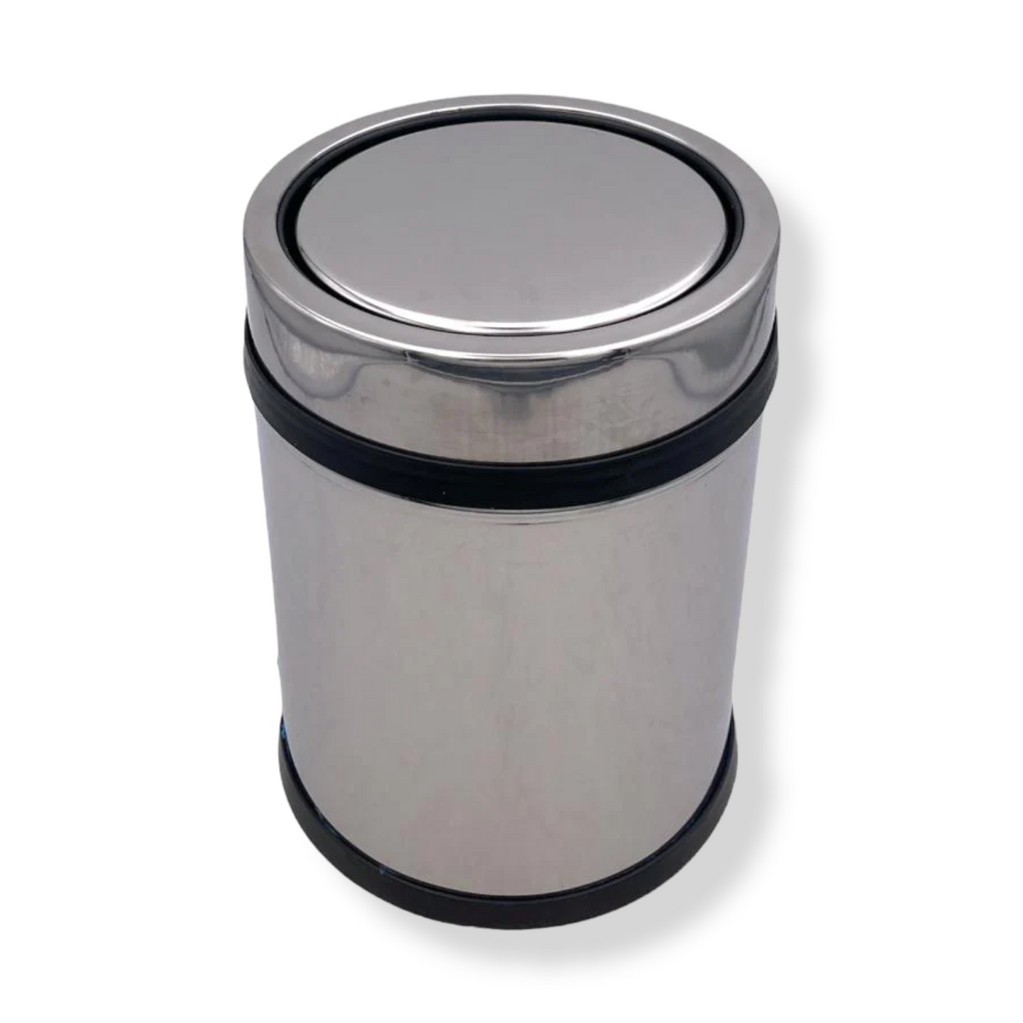 Stainless Steel Swing Top Dustbin - Lunaz Shop