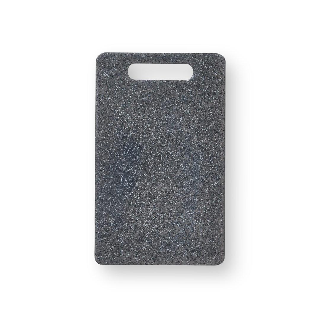 Plastic Chopping Board Granite Color with Handle - Lunaz Shop