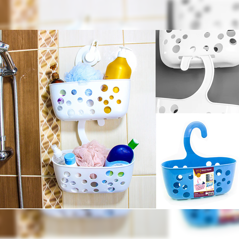 Shower Basket with Hanger - Lunaz Shop