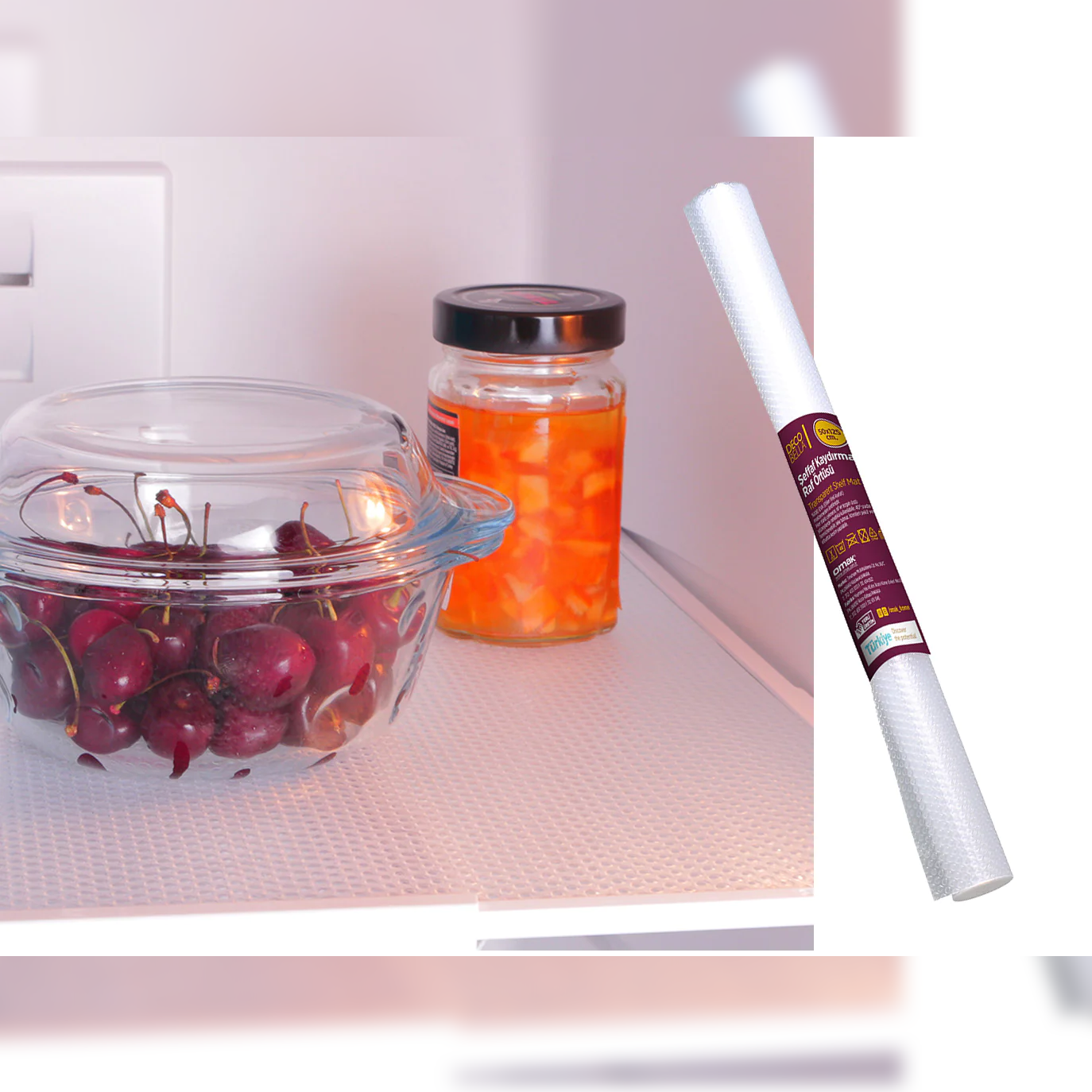 EVA Transparent Shelf Mat 125 x 50 cm - Lunaz Shop