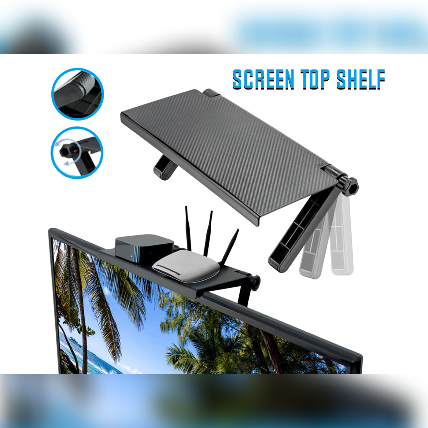 Screen Top Shelf - Lunaz Shop